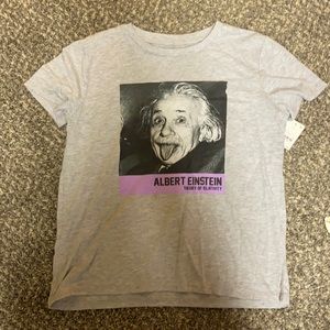 Albert Einstein Tshirt NWT